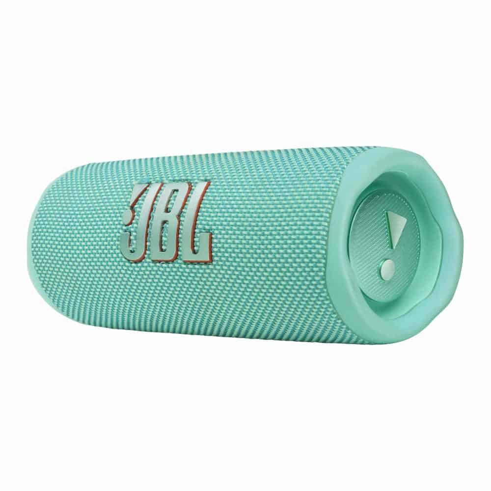 (image for) JBL Flip 6 Waterproof Rugged Portable Bluetooth 2-Way Speaker 12Hrs Playtime Teal